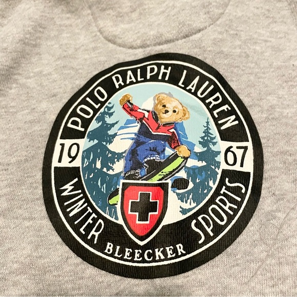 Polo Ralph Lauren Polo Bear Baby Varsity Jacket Size 6 Months - Picture 12 of 16